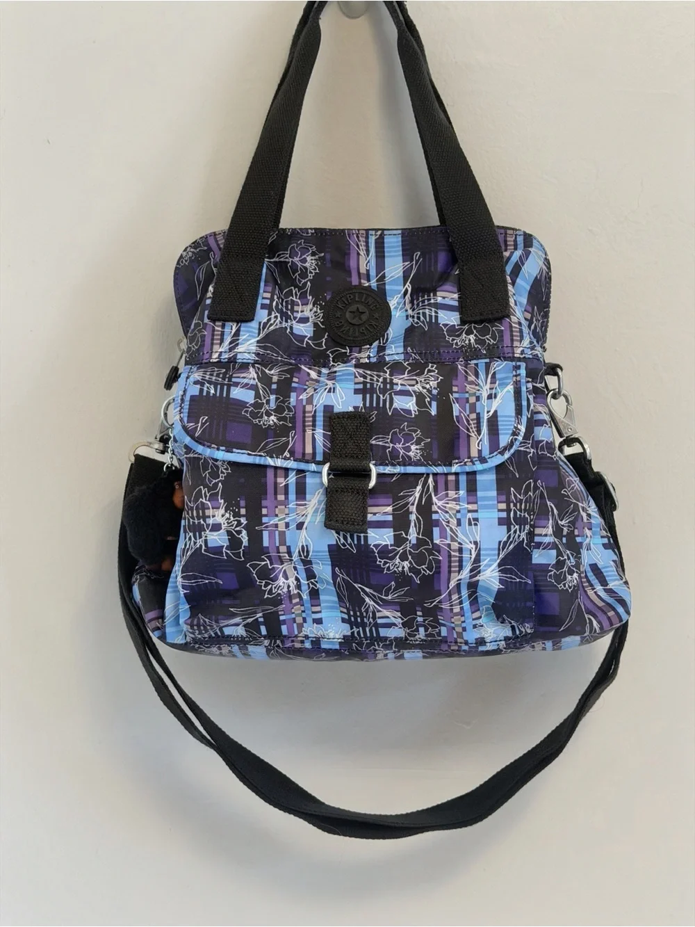 Kipling Pahneiro Crossbody shoulder Purse